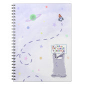 アナグマを持って下さい、ノート-走行します ノートブック (正面)