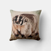 アナグマ クッション (裏面)