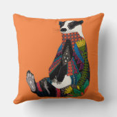 アナグマ クッション (裏面)