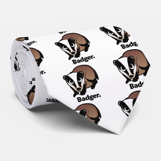 アナグマ ネクタイ (ロール)