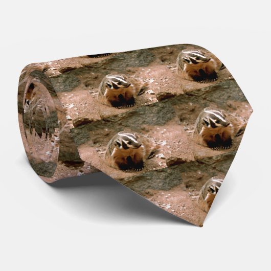 アナグマ ネクタイ (ロール)