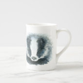 アナグマ ボーンチャイナマグカップ (右)