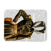 アナグマ マグネット (横)