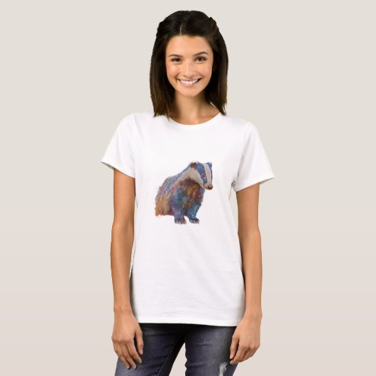 アナグマ Tシャツ (正面フル)