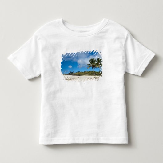 アナケナ, ラパ・ヌイ, イースター島, チリ トドラーTシャツ (正面)