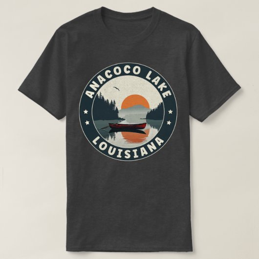 アナコレイクルイジアナサンセットTシャツ Tシャツ (デザイン正面)
