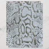 アナコンダスナンケシキテクスチャー2面スクラップブック紙 (正面/裏面)