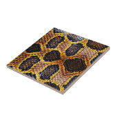 アナコンダスネークスキンプリント タイル (側面)