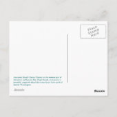 アナコートワシントンハガキ ポストカード (裏面)