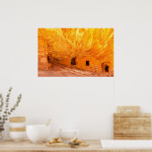 アナサジインディアン遺跡 ポスター (キッチン)