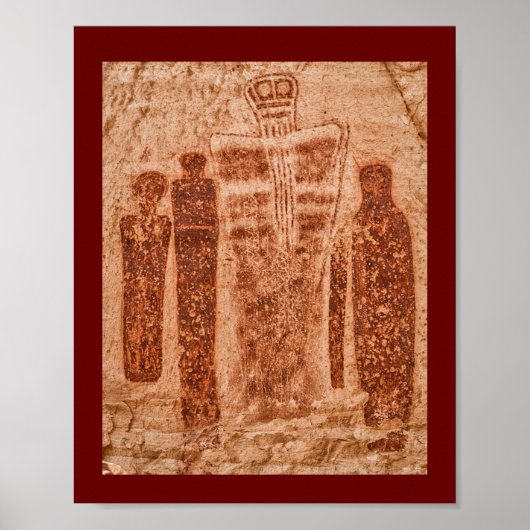 アナサジロックアート ポスター (正面)