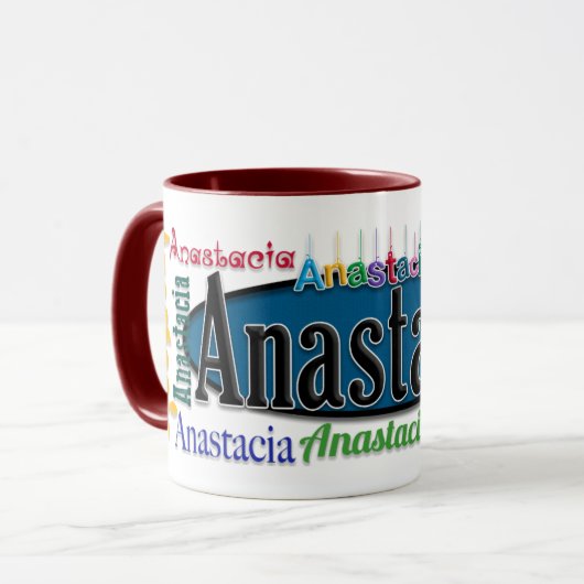 アナスタシアのコーヒー・マグ マグカップ (正面左)