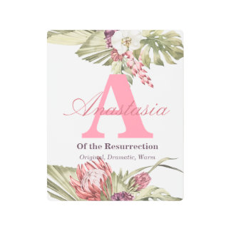 アナスタシアの名前の意味 メタルプリント