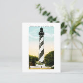 アナスタシアライトハウスフロリダ州セントオーガスティン近郊 ポストカード (スタンド正面)