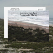 アナスタシア州パークセントオーガスティンフロリダトラベル ポストカード