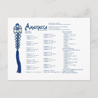 アナスタシア葉書 ポストカード