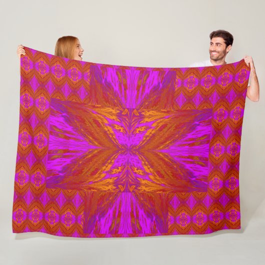 アナスタシア蝶24 フリースブランケット (インサイチュ)