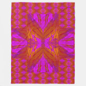 アナスタシア蝶24 フリースブランケット (正面)