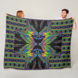 アナスタシア蝶27 フリースブランケット