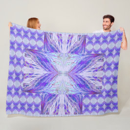 アナスタシア蝶30 フリースブランケット