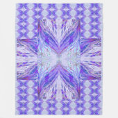 アナスタシア蝶30 フリースブランケット (正面)