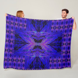 アナスタシア蝶43 フリースブランケット