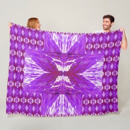 アナスタシア蝶44 フリースブランケット