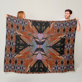 アナスタシア蝶46 フリースブランケット