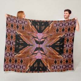 アナスタシア蝶47 フリースブランケット