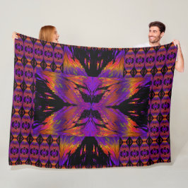 アナスタシア蝶49 フリースブランケット