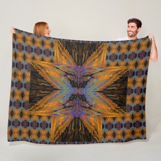 アナスタシア50蝶 フリースブランケット (インサイチュ)