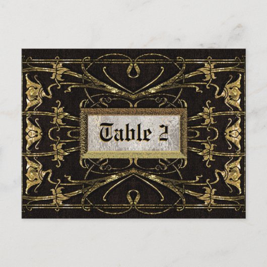 アナスタシア。ゴルダビクトリアンン ポストカード (正面)