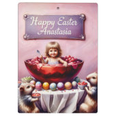 アナスタシア～ハッピーイースター～ウォンバット～ クリップボード (裏面)