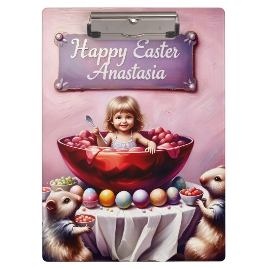 アナスタシア～ハッピーイースター～ウォンバット～ クリップボード (正面)