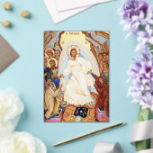 アナスタシスの復活の正教のイコン アクリル招待状 (インサイチュ (ウェディング))