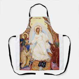 アナスタシス復活の正統なアイコン エプロン
