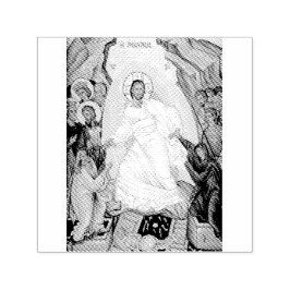 アナスタシス復活の正統なアイコン セルフインキングスタンプ