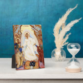 アナスタシス復活の正統なアイコン フォトプラーク (側面)