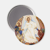 アナスタシス復活の正統なアイコン マグネット (正面/裏面)