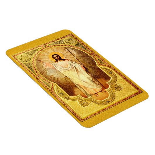 アナスタシス – キリストは復活した！アイコン磁石 マグネット (右側)