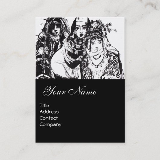 アナトリアの女の子 名刺 (正面)