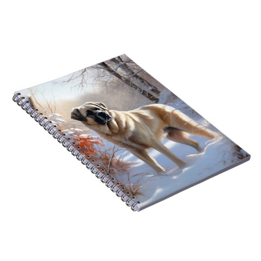 アナトリアの羊飼いが雪のクリスマスを過ごす ノートブック (右側)