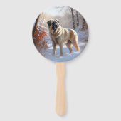 アナトリアの羊飼いが雪のクリスマスを過ごす ハンドファン (正面)