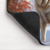 アナトリアの羊飼いが雪のクリスマスを過ごす マウスパッド (コーナー)