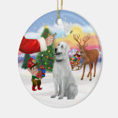 アナトリアの羊飼いの治療 セラミックオーナメント (左)