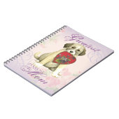 アナトリアの羊飼い犬のハート母 ノートブック (左側)