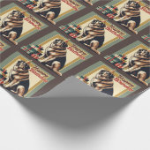 アナトリアカラフル羊飼い犬 ラッピングペーパー (角)