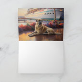 アナトリアンシェパードのクリスマスクルーズ：ポーソーム カード (内部)