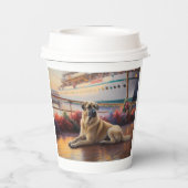 アナトリアンシェパードのクリスマスクルーズ：ポーソーム 紙コップ (裏面)