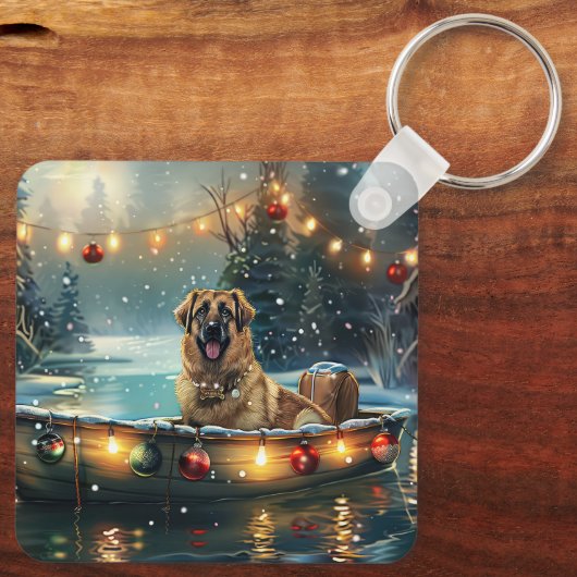 アナトリアンシェパードクリスマスフェスティバル航海 キーホルダー (裏面)